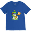 rufu  the green wolf V-Neck Tee