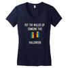 halloween 2 Women's V-Neck T-Shirt