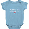 rescued me Baby Onesie