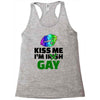 kiss me im gay Racerback Tank