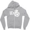 they see me rollin they hatin Zipper Hoodie