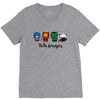 hello avengers V-Neck Tee