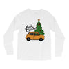 merry christmas car Long Sleeve Shirts
