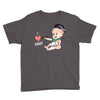 Cute Baby Painter's Dad Love Youth Tee