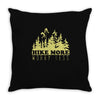 hiking Throw Pillow