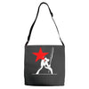 he clash inspired long sleeve Adjustable Strap Totes