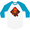 3d skull squad 3/4 Sleeve Shirt