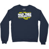 may the mass times force acceleration be with you funny Crewneck Sweatshirt