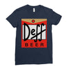 duff parody deff Ladies Fitted T-Shirt
