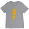 lightning bolt camera flash V-Neck Tee