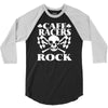 biker t shirt cafe racers ton up boys rockers greasers rock &amp; roll 3/4 Sleeve Shirt
