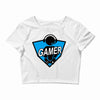 stay gamer Crop Top