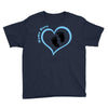Baby Boy with Heart Any Name Customized Youth Tee