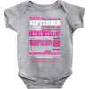 quens are born in september Baby Bodysuit