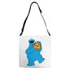 Cookie Monster Adjustable Strap Totes