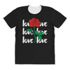 Love Rose All Over Women's T-shirt