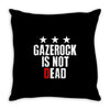 the gazette Throw Pillow