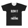 alien blow it fingering All Over Men's T-shirt