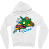 pizza time! Zipper Hoodie