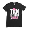 tan legged juliet Ladies Fitted T-Shirt