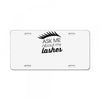 my lashes License Plate
