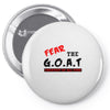 fear the goat Pin-back button
