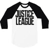 justice league 3/4 Sleeve Shirt