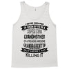 Super Cool Grandmother Of A Freaking Awesome Granddaughter Tank Top