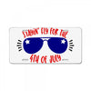stayin' fly for the 4th of july License Plate