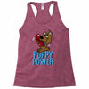 puppy power Racerback Tank