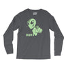 alien believe space sci fi ufo nerd Long Sleeve Shirts