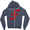 visitors logo Zipper Hoodie