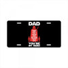 dad you're my hero License Plate
