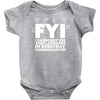 i use random sign language Baby Onesie