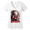predator 2 poster ideal birthday present gift Women's V-Neck T-Shirt