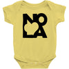 love nola new orleans american jazz blues music t shirt Baby Onesie