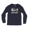 gibt mir bier ich unterhopfe  funny Long Sleeve Shirts