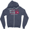 nye tyson '16 science rules Zipper Hoodie
