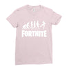 Fortnite evolution Ladies Fitted T-Shirt