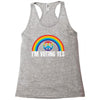 I Am Voting Yes Racerback Tank