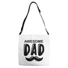 awsome dad Adjustable Strap Totes