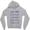 c and d Zipper Hoodie