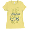 hungary out of control Ladies Fitted T-Shirt