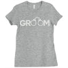groom handcuffs Ladies Fitted T-Shirt