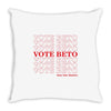 Vote Beto Throw Pillow