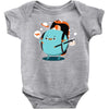 pluto is on vacations Baby Onesie