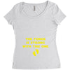 The Force is Strong With This One Women's Triblend Scoop T-shirt