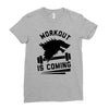 round neck half sleeves Ladies Fitted T-Shirt