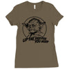 yoda Ladies Fitted T-Shirt