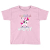Born Unicorns-Born August Toddler T-shirt